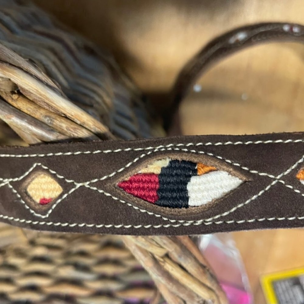 BELT Western Style 30" Brown